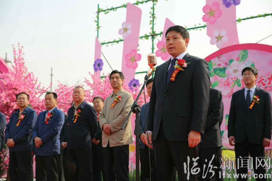 河津市舉辦“魚躍龍門 華耀河津”第二屆桃花節