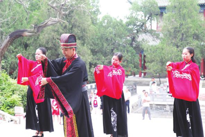 臨汾堯廟:古樂聲中 感受傳統祭堯典禮