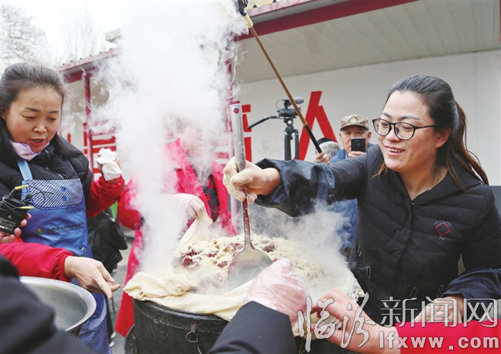 襄汾關村:千人同喝臘八粥