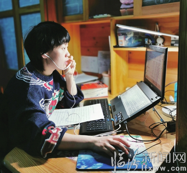 臨汾:停課不停學 師生共戰“疫”