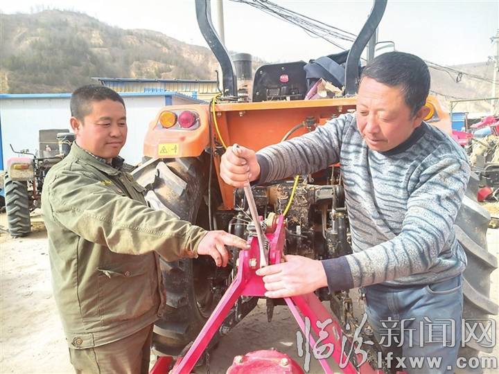 永和白立平:從貧困戶到農機手