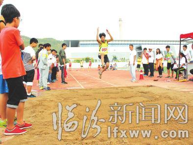 臨汾市第四屆運動會田徑比賽在蒲縣舉行