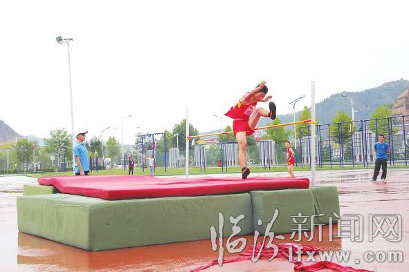 臨汾市第四屆運動會田徑比賽在蒲縣舉行